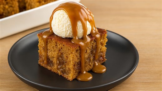 This homemade sticky toffee cake is pure comfort