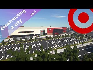 Constructing A City #5 || Super Target || Timelapse