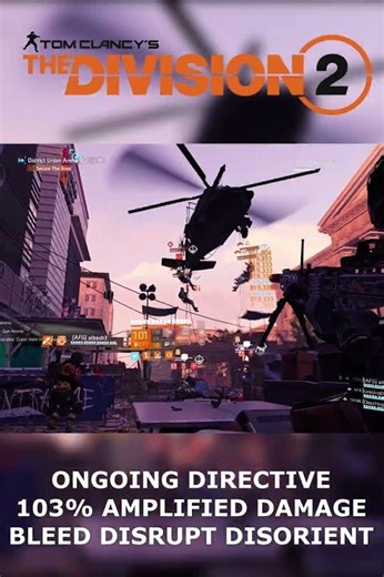Ongoing Directive Build DELETES Enemies! 103% Amplified DAMAGE #shorts #division #division2 #gaming