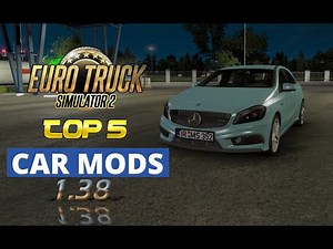 Top 5 Car Mods - Euro Truck Simulator 2 [1.38] (October 2020)