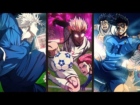 Blue Lock Eleven vs Japan U-20: Complete Goal Compilation | 4K60FPS Engsub