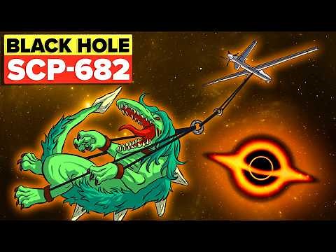 SCP-682 vs A Black Hole