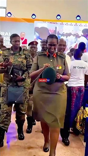 BRIG.GEN CHARITY B (UPDF) - SHOWCASING HER DANCE MOVES