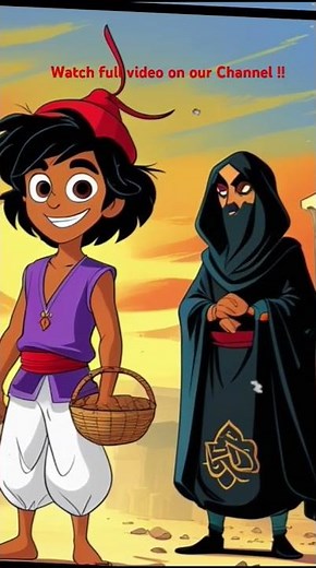 Alauddin Ka Jaadooi Chiraagh Aur Jin🔥 | Magical Tale for Kids #fairytalesstory #urducartoon