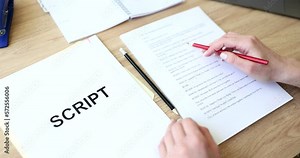 Screenwriter writes new script for theater and play