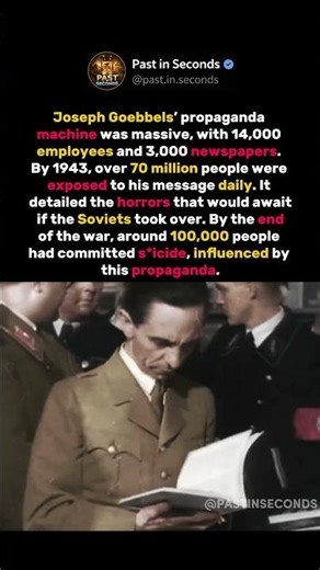 The System That Controlled What an Entire Nation Believed #ww2