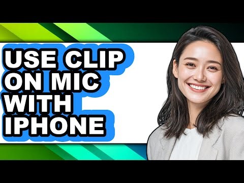 How to Use Clip on Mic with Iphone - Step by Step