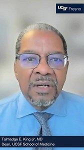 UCSF School of Medicine Dean Talmadge E. King, Jr., MD, speaks to why UCSF Fresno was established and how we are fulfilling our mission. Watch his message. #ucsf #ucsffresno #ucsffresno50 #ucsfproud UCSF School of Medicine | UCSF Fresno
