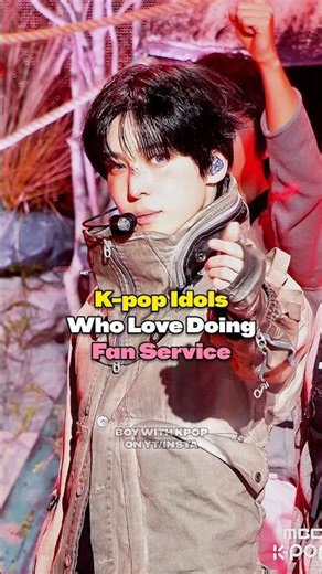 K-pop Idols With Best Fan Service #kpop #kpopshorts #trending #kpopsongs #fypkpop