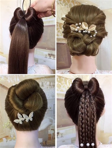 1.9K views · 42 reactions | Trendy Hairstyle Ideas for Women to Try #hairtutorial #hairstylesforgirls #braidedhairstyles | Simple Hairstyles | Facebook