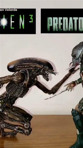 dog alien vs tracker Predator #alien3 #predators #neca
