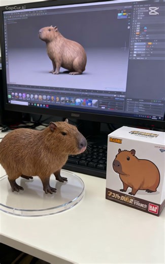 ￼I use ai to make a toy version of capybara ￼