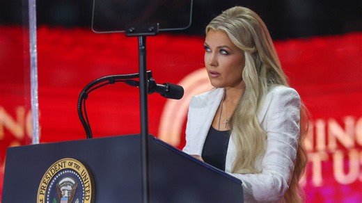 Full speech: Erika Kirk speaks at husband Charlie Kirk's memorial