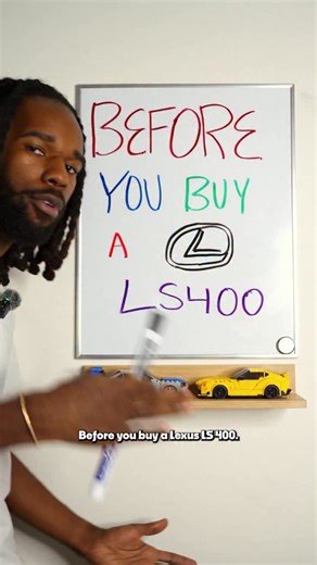 William Evans on Instagram: "Before you buy a Lexus LS400 ⚜️ #lexusls400 #ls400 #professorwill"