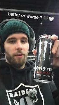 Monster Ultra Black Review/Rank #gym #motivation