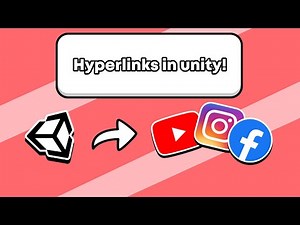How to create social buttons in unity / How to make hyperlinks in unity - LoadCode