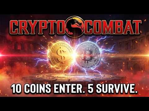 CRYPTO COMBAT: 10 Coins Enter. 5 Survive. Who Gets FINISHED? [LIVE]