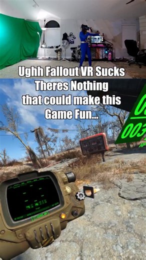 GingasVR on Instagram: "I fixed it #videogames #falloutshow #fallout2 #gaming #vr"