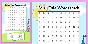 Fairy Tale ESL Word Search