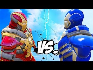 IRON MAN (Heartbreaker) vs. IRON MAN (Blue Steel)