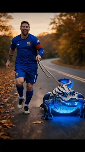 🔥 RONALDO CROCODILE VS MESSI–NEYMAR–MBAPPÉ CROCODILE CLASH! 🐊🔥