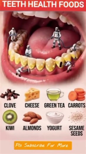 Teeth Support Foods | What Helps Keep Teeth Strong Naturally #shorts