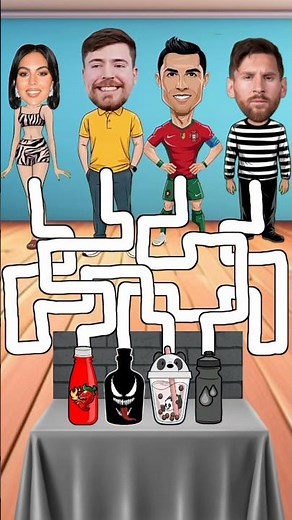 ¿Quién se convertirá en Venom? ¿Ronaldo, Messi, MrBeast o Georgina?