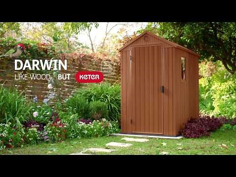 Darwin 4x6 Shed: Compact, Stylish, and Built to Last