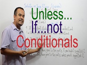 CONDICIONALES en INGLES - Unless - If not