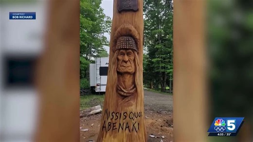 Controversy over gifted Abenaki statue in Battery Park
