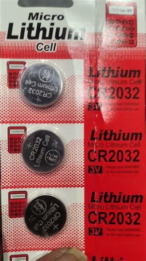 micro lithium cell battery CR2032 3V laptop with pc