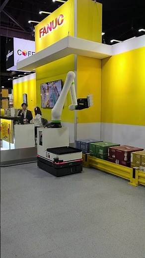 MODEX 2026 ‪@FANUCEurope‬ demo display