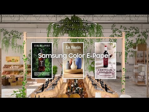 Color E-Paper: Flexibility meets efficiency | Samsung