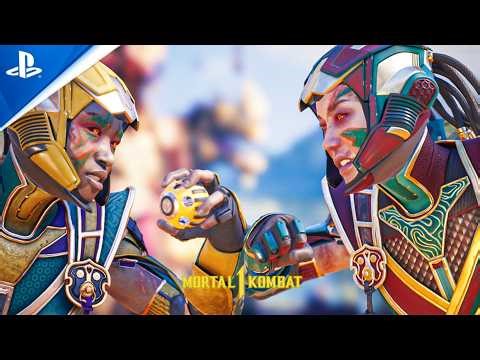 Cyrax vs Sektor Fighting Who's The Strongest Robot? | Mk 1 Gameplay