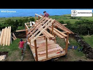 Building a Coastal Cabin in 10 Days! - Start to Finish
