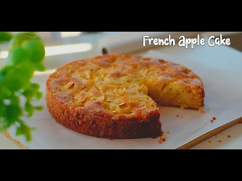 French Apple cake recipe :- Easy and moist french apple cake