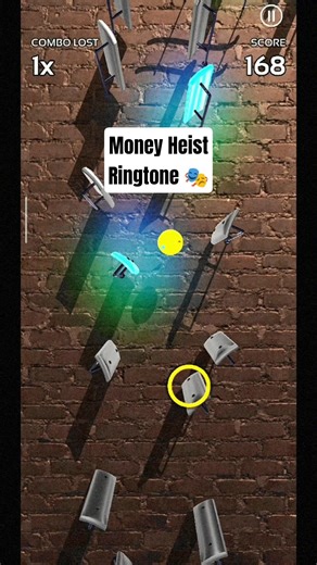 Money Heist Ringtone | Beat Bounce Music Ball Gameplay #shorts #ytshorts #beatbouncegame #gameplay