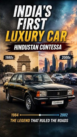India Ki Pehli Luxury Car | Hindustan Contessa | India's Luxury Car | #HindustanContessa #luxurycars