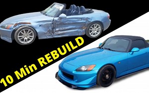 10分钟看完 HONDA本田s2000 修复 | 不要问，问就是VTEC！