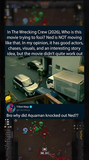 In The Wrecking Crew (2026), Who is this movie trying to fool? Ned is NOT moving like that. In