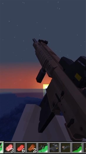 TACZ gun mod #minecraft #shortvideo #fyp #viral #tacz