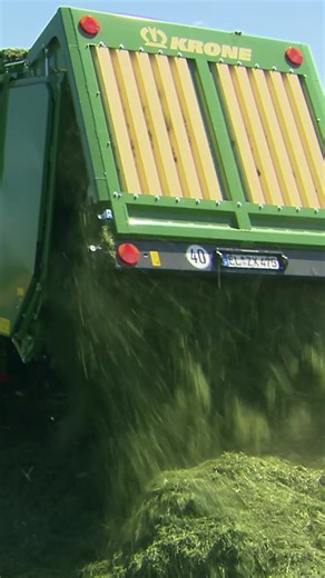 Krone ZX Forage Wagon - Powerful Self-Loading Harvester