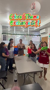 494K views · 2.9K reactions | Colored Theme Exchange Gift #christmas #chrismasparty #fyp #fyppppppppppppppppppppppp #viralvideo #viralreelschallenge2024viralreelschallenge #christmas2025 #fypageシ #viralreelschallenge | Jennelyn Talavera | Facebook