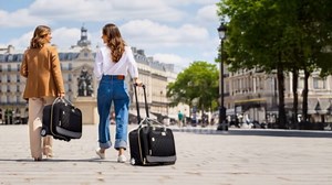 MATEIN Personal Item Rolling Briefcase with Large Wheels, Airline Approved Rolling Laptop Bag Women Men Roller Computer Bag 17.3 Inch, 18x14x8 Anti Theft Underseat Carry On Luggage for Travel Work