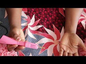 HOW TO apply rhinestone on fabric using a rhinestone applicator