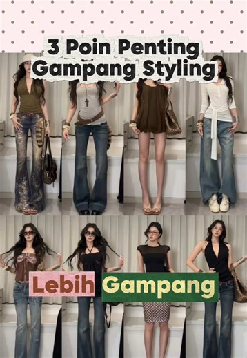 3 Poin Styling untuk Outfit yang Lebih Cocok