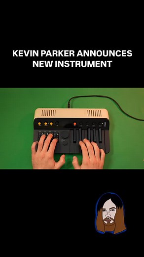 Stereogum on Instagram: "Tame Impala’s Kevin Parker has invented a new instrument. The Orchid, a digital synthesizer made “for chords,” is the first release from his Telepathic Instruments. Here’s how they describe it: “The layout consists of a matrix of 8 chord-type selecting and chord modifying keys, together with a single-octave keyboard to choose the root note and trigger the chord. The chords are then voiced with the unit’s patent pending voicing system, using a rotary encoder to re-pitch a