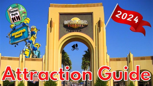 Universal Studios Florida ATTRACTION GUIDE - NEW Minion Land - Universal Orlando Resort