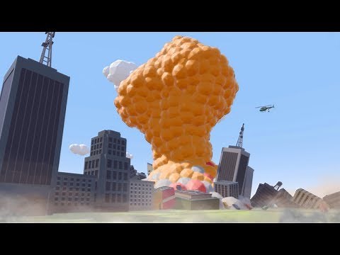 NUKE IN ZOMBIE APOCALYPSE! - Tiny Town VR Gameplay - HTC Vive Zombie Apocalypse