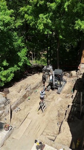 Torque Drive in Action | Hydraulic Helical Pile Installation